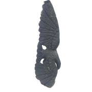 African Fish Eagle with Fish | Black Opal Stone Zimbabwe