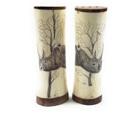 African Safari Salt & Pepper Shakers