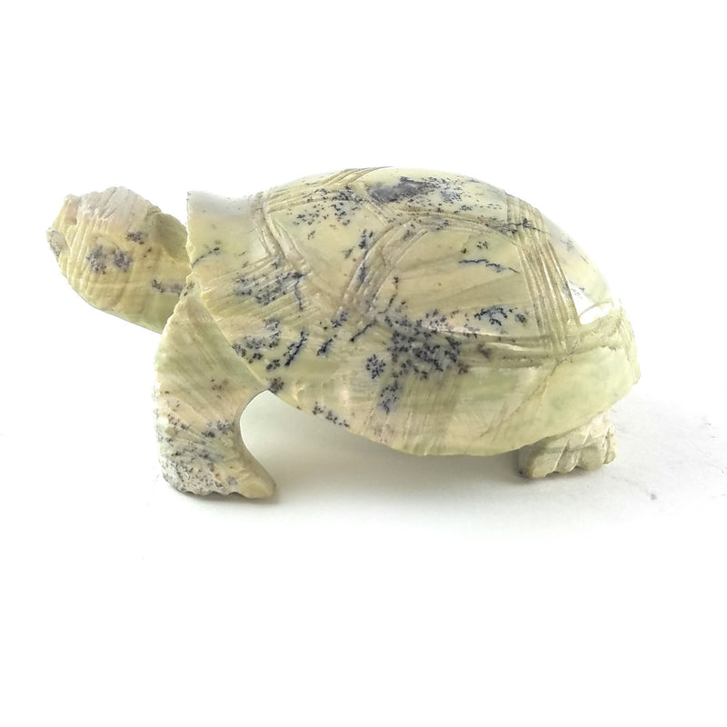 African Stone Turtle – Natural Stone Variation | Hand Carved in Zimbabwe