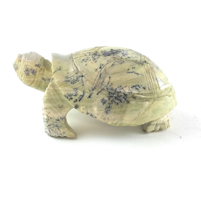 African Stone Turtle – Natural Stone Variation | Hand Carved in Zimbabwe