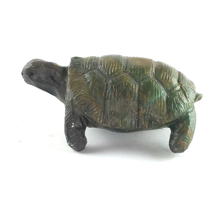 African Stone Turtle – Natural Stone Variation | Hand Carved in Zimbabwe