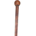 African Walking Stick with Round Ball Handle – Hand Carved in Zimbabwe