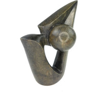 Angular Abstract Sculpture | Shona Art Zimbabwe