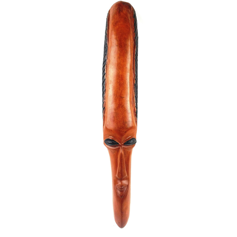 Authentic African Male Ironwood Mask – Shona Carving from Zimbabwe