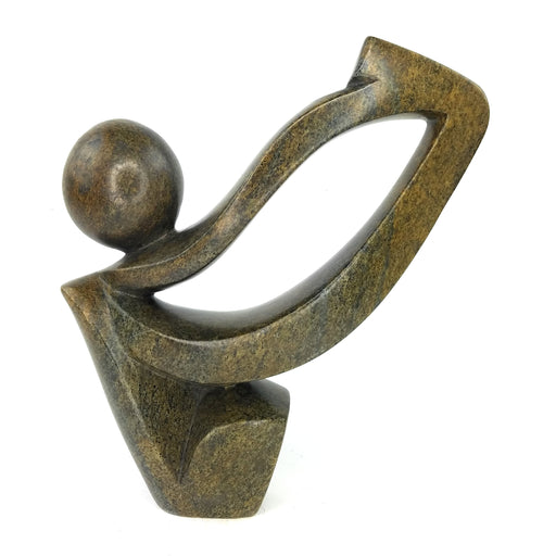 Balanced Abstract Sculpture – Shona Stone Art from Zimbabwe