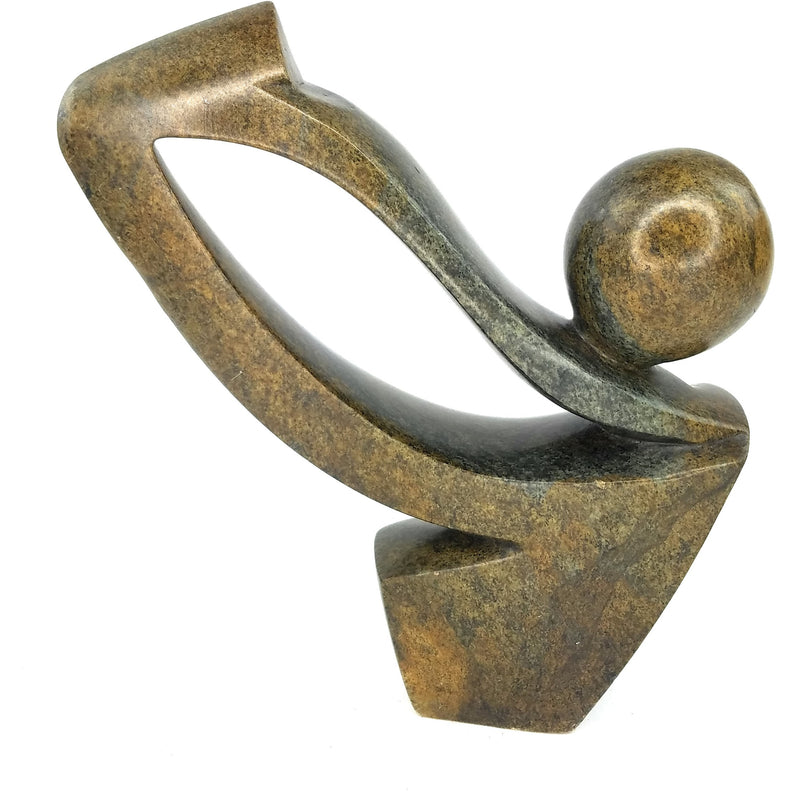 Balanced Abstract Sculpture – Shona Stone Art from Zimbabwe