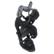 Big Five Safari Animals Sculpture