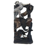 Big Five Safari Stone Sculpture