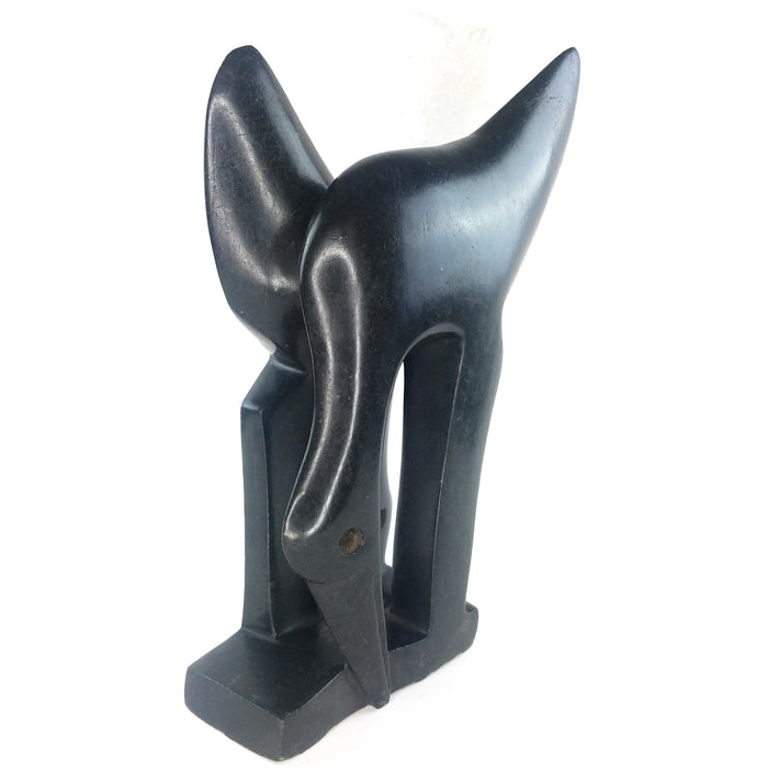 Bird Couple Sculpture – Two-Sided Shona Stone Hand-Carved in Zimbabwe