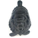 Black African Stone Turtle Textured Shell | Shona Art