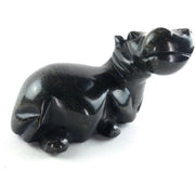 Black Hippo Sculpture | Shona Stone Zimbabwe