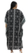 Black White African Mudcloth Kaftan Dress | Plus Size Caftan