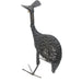 Braid Detail Recycled Metal Guinea Fowl Sculpture – Handmade in Zimbabwe