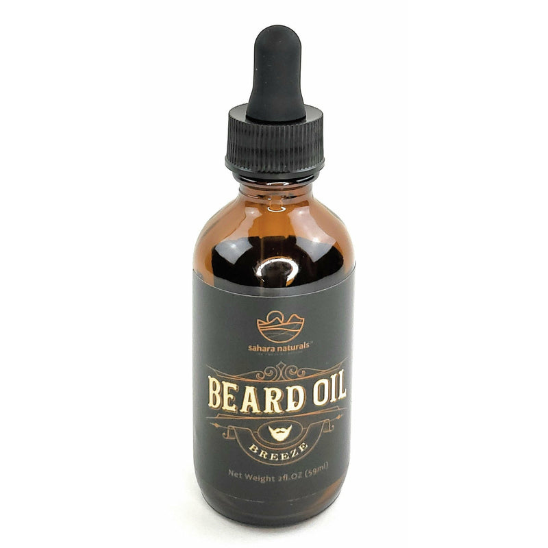 🧔🏾 Sahara Naturals® Breeze Scent Beard Oil | Hydrate & Nourish Your Beard