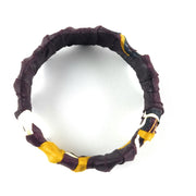 Brown Kitenge Bracelet | Handmade African Jewelry