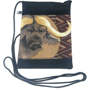 African Buffalo Safari Passport Bag