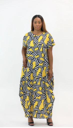 African Print Kaftan
