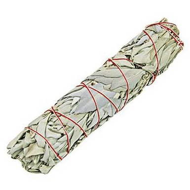 California White Sage Smudge Stick – 7" Natural Smudging Bundle for Cleansing & Meditation