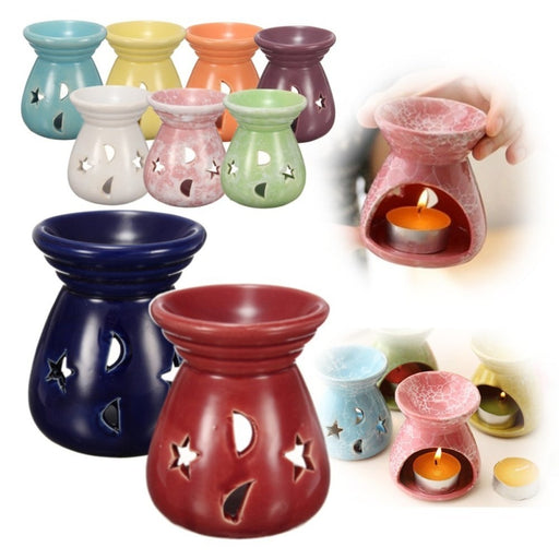 Ceramic Oil Burners – Aromatherapy Essential Oil Warmers & Home Décor