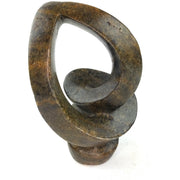 Circular Abstract Sculpture | Shona Art Zimbabwe