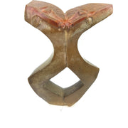 Closer – Abstract Stone Kissing Couple Sculpture | Hand Carved in Zimbabwe