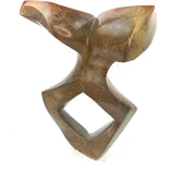 Closer Stone Kissing Couple Sculpture | Hand Carved in Zimbabwe