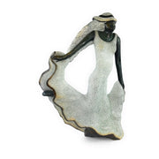 Beautiful Dancing Woman – Hand Carved Shona Springstone Sculpture