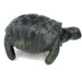 Dark Green African Stone Turtle Sculpture | Zimbabwe