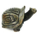 Detailed Green Serpentine Stone Turtle – Hand Carved in Zimbabwe