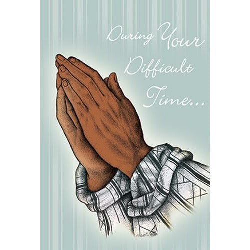 African American Sympathy Card