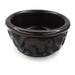 Small Ebony Wood Bowl – Hand Carved Safari Animal Design from Zimbabwe