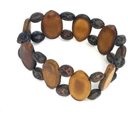 Elastic Seed Bead Bracelet | Handmade Fair Trade Jewelry