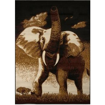 Elephant Area Rug – Safari Inspired Home Décor