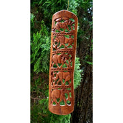 Engraved Big Five Wooden Wall Plaque – African Safari Décor