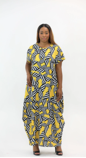 African Print Kaftan