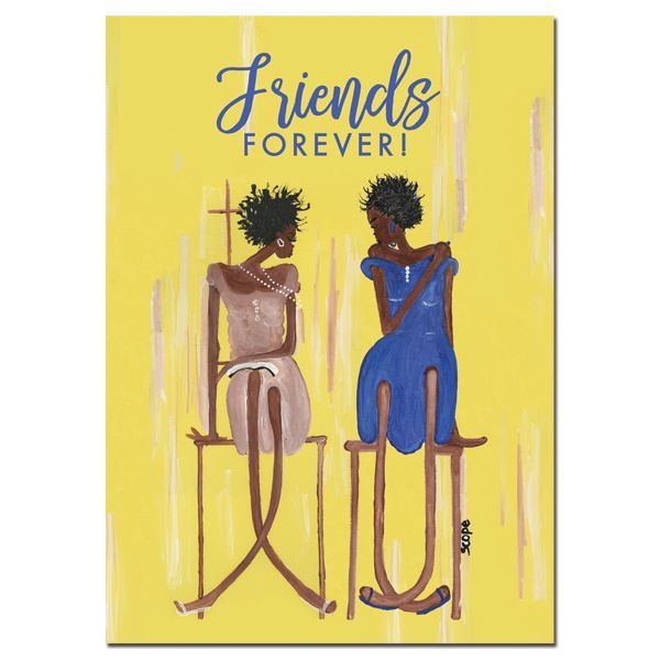African American Friendship Cards