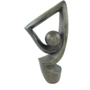 Geometric Abstract Sculpture | Shona Art Zimbabwe