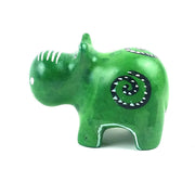 Miniature Soapstone Hippo Figurine – Handmade in Kenya