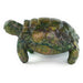 Green Stone Turtle (African Tortoise) Sculpture