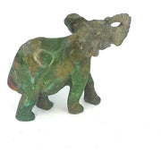 Green Verdite Good Luck Elephant 4”