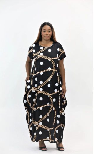African Print Kaftan