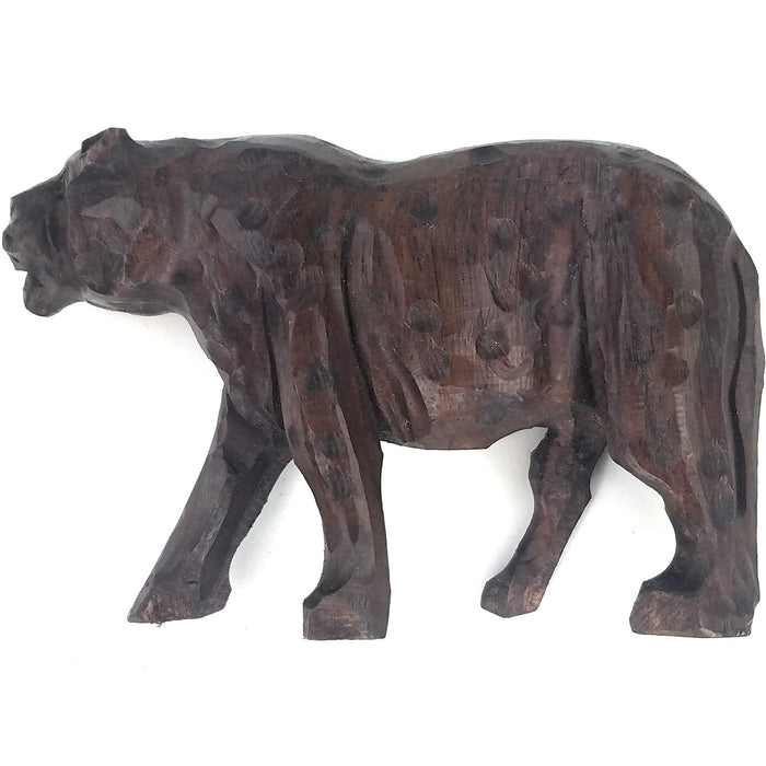 Hand-Carved Ironwood Cheetah Sculpture | Shona Art from Zimbabwe
