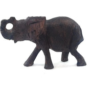 Hand-Carved Ironwood Elephant Sculpture – Shona Art from Zimbabwe