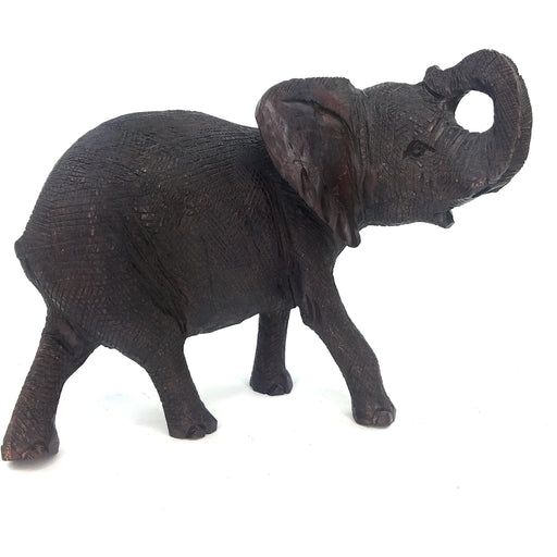 Hand-Carved Ironwood Elephant Sculpture – Shona Art from Zimbabwe