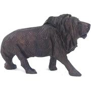 Ironwood Lion Sculpture Handmade In Zimbabwe
