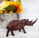 Hand-Carved Ironwood Rhino Sculpture – Shona Art from Zimbabwe