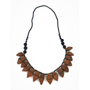 Handmade Zimbabwe Seed Necklace – Natural Wild Seed Statement Jewelry