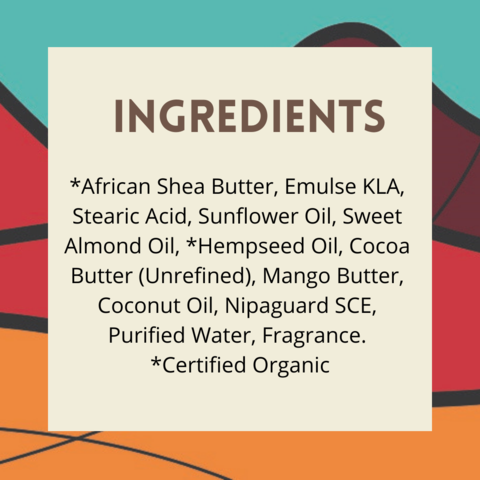 African Shea Butter Cream | Wild Currant Sandalwood