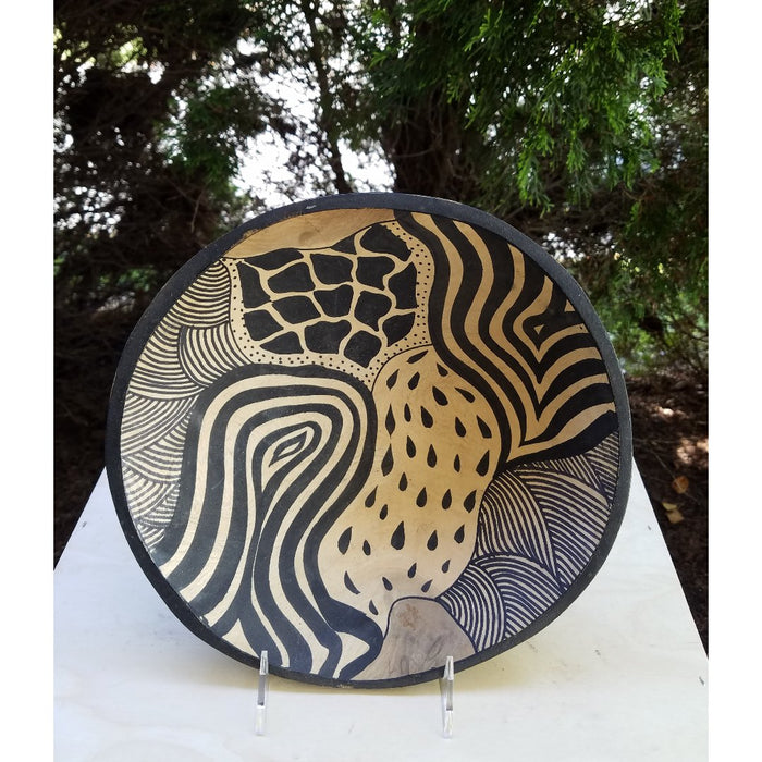 Safari Animal Bowl Hand Carved In Zimbabwe