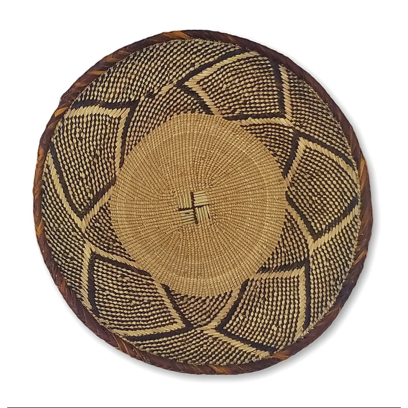 Tonga Basket Hand Woven In Zimbabwe